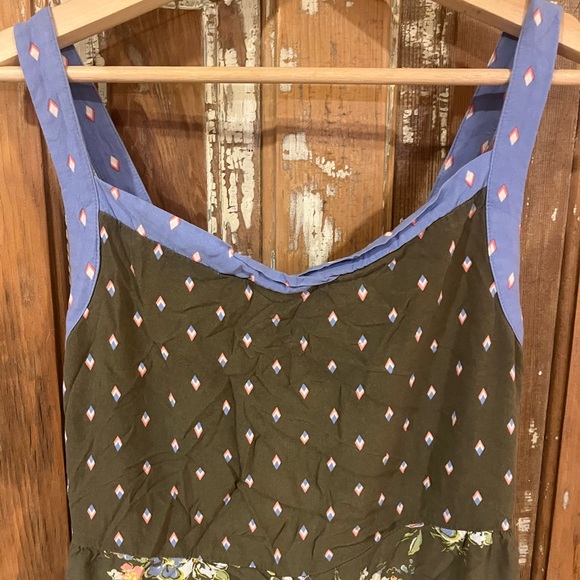 Matilda Jane Green and Pink Smocked Top - Picture 2 of 5